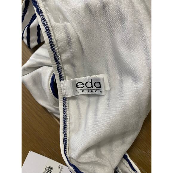 NWT Eda London striped swim bottoms, size extra small - Picture 5 of 6